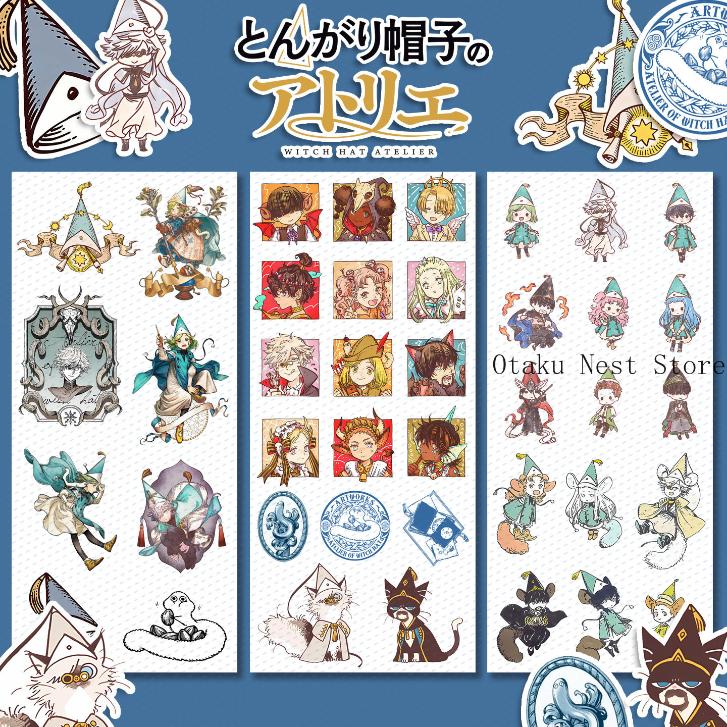 Laptop Original Accessories - Anime Witch Hat Atelier Coco Qifrey