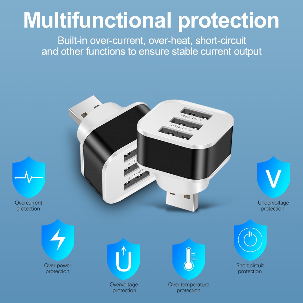 3 Port USB Slots Adaptor USB 3 – Laptop Accessories Usb Bewertung und Preis
