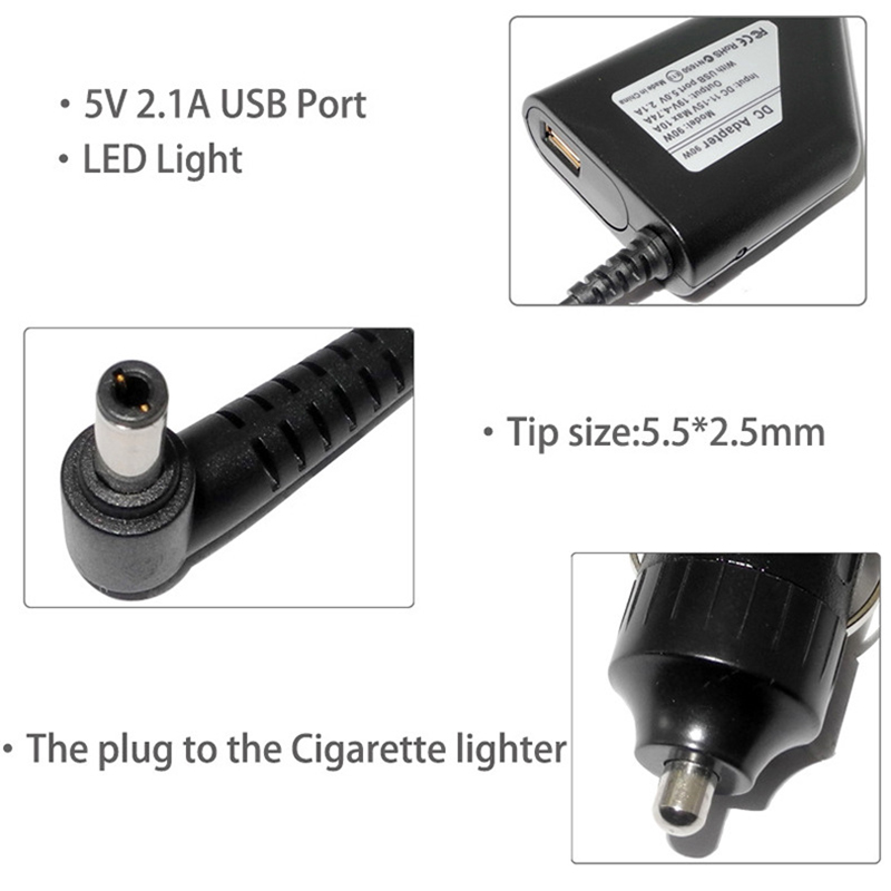 Car Charger19V 4.74A 90W Unive – Laptop Accessories Hp Bewertung und Preis