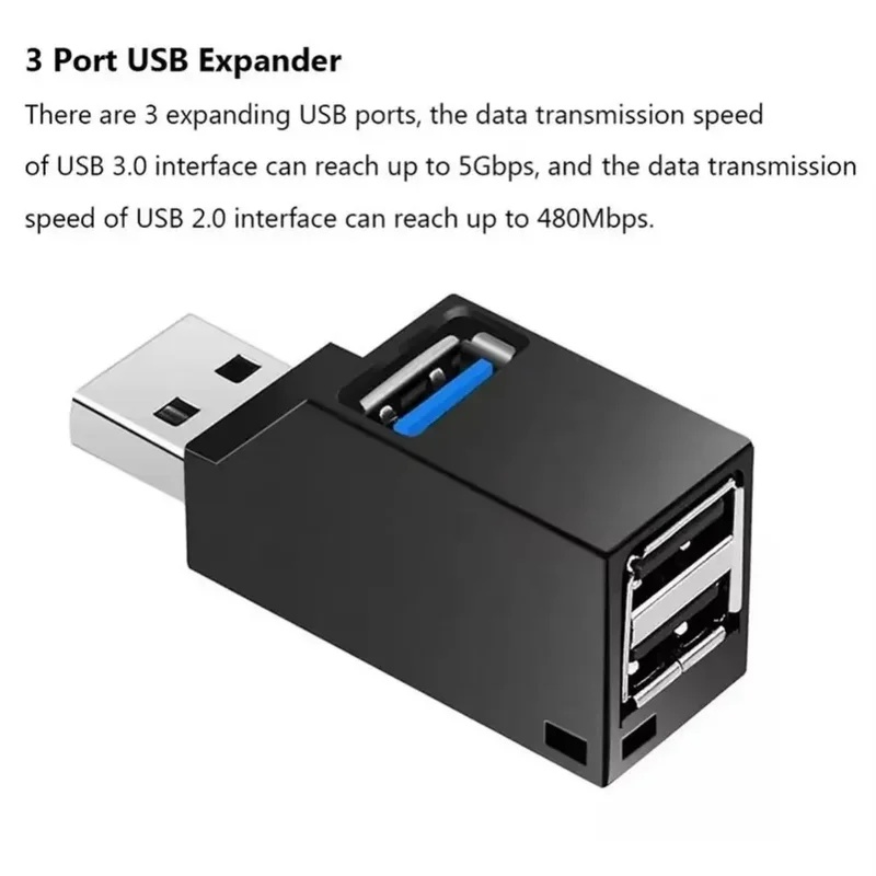 USB 3.0 2.0 Rotatable 3 Ports  – Laptop Accessories Usb Bewertung und Preis