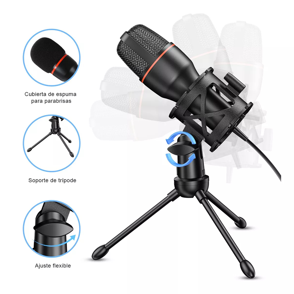 Condenser Microphone USB Wired – Laptop Accessories Usb Bewertung und Preis