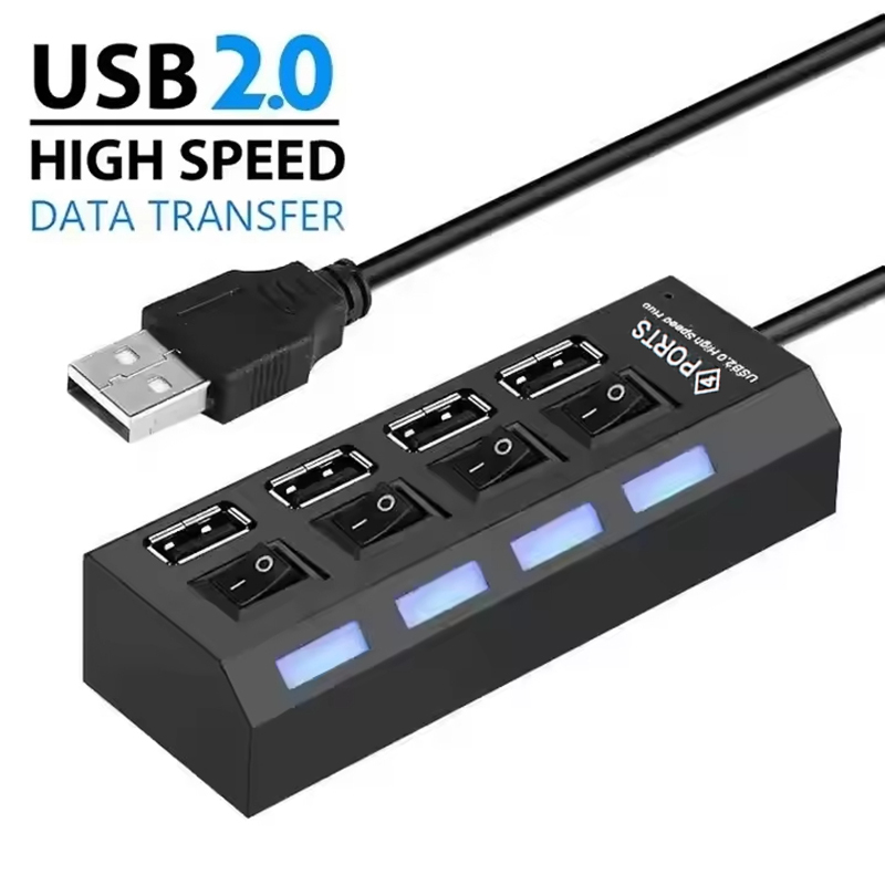 4-Ports USB 2.0 Hub Extension  – Laptop Accessories Usb Bewertung und Preis