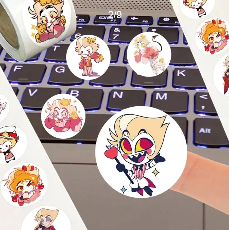 500Pc/Roll Cartoon Sticker Cir – Laptop Original Accessories Bewertung und Preis