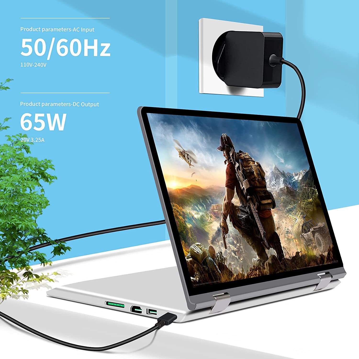 65W Type C 20V 3.25A 45W USB C – Laptop Accessories Hp Bewertung und Preis