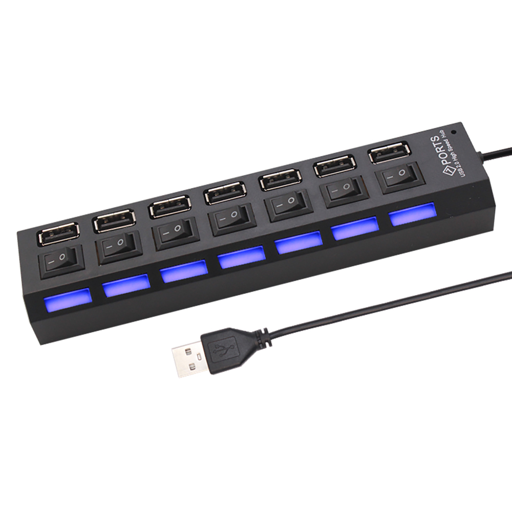 7 Port USB 2.0 Hub Splitter Fo – Laptop Accessories Usb Bewertung und Preis