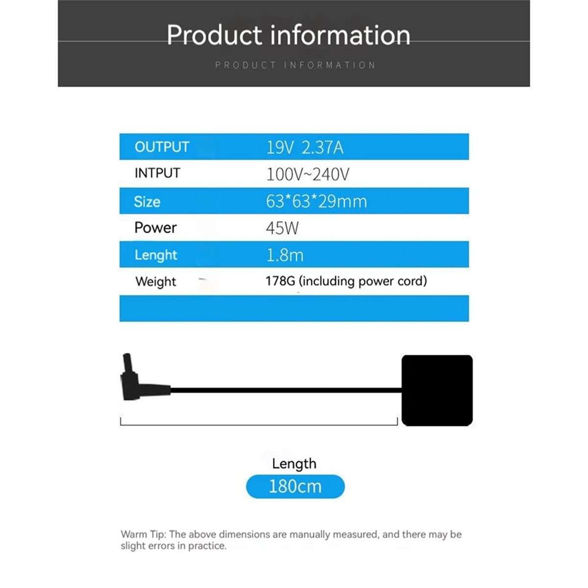 【TODAY-BUY】~@ 19V 2.37A 45W 4. – Laptop Accessories Buy Bewertung und Preis