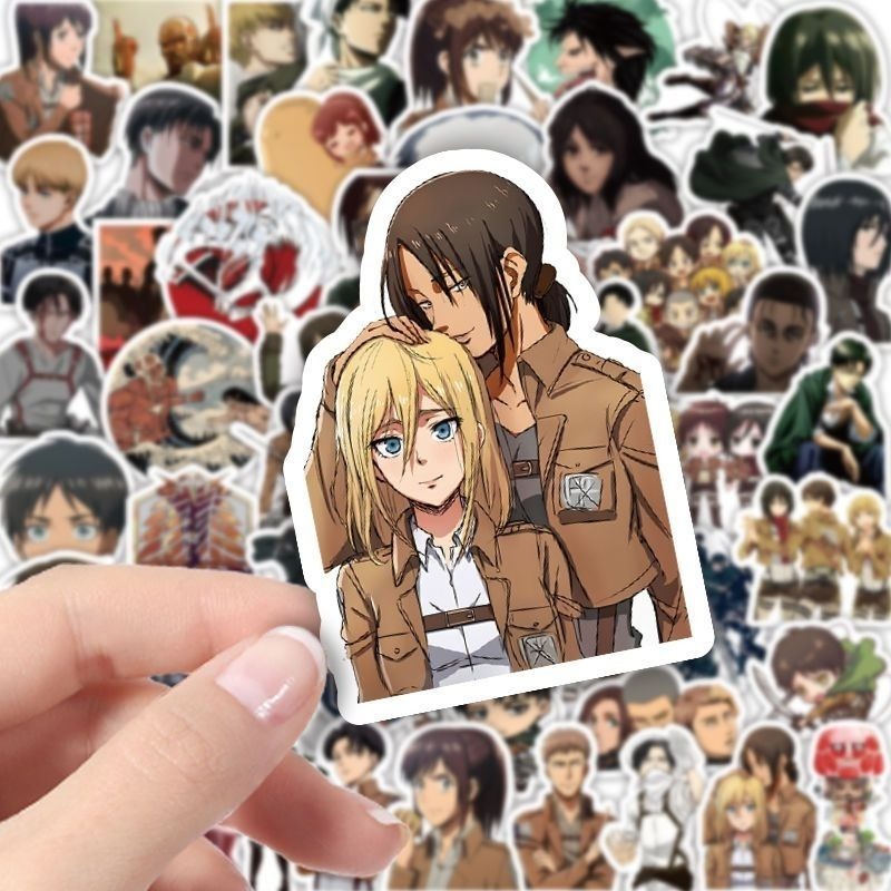60Pcs Attack on Titan Anime St – Laptop Original Accessories Bewertung und Preis