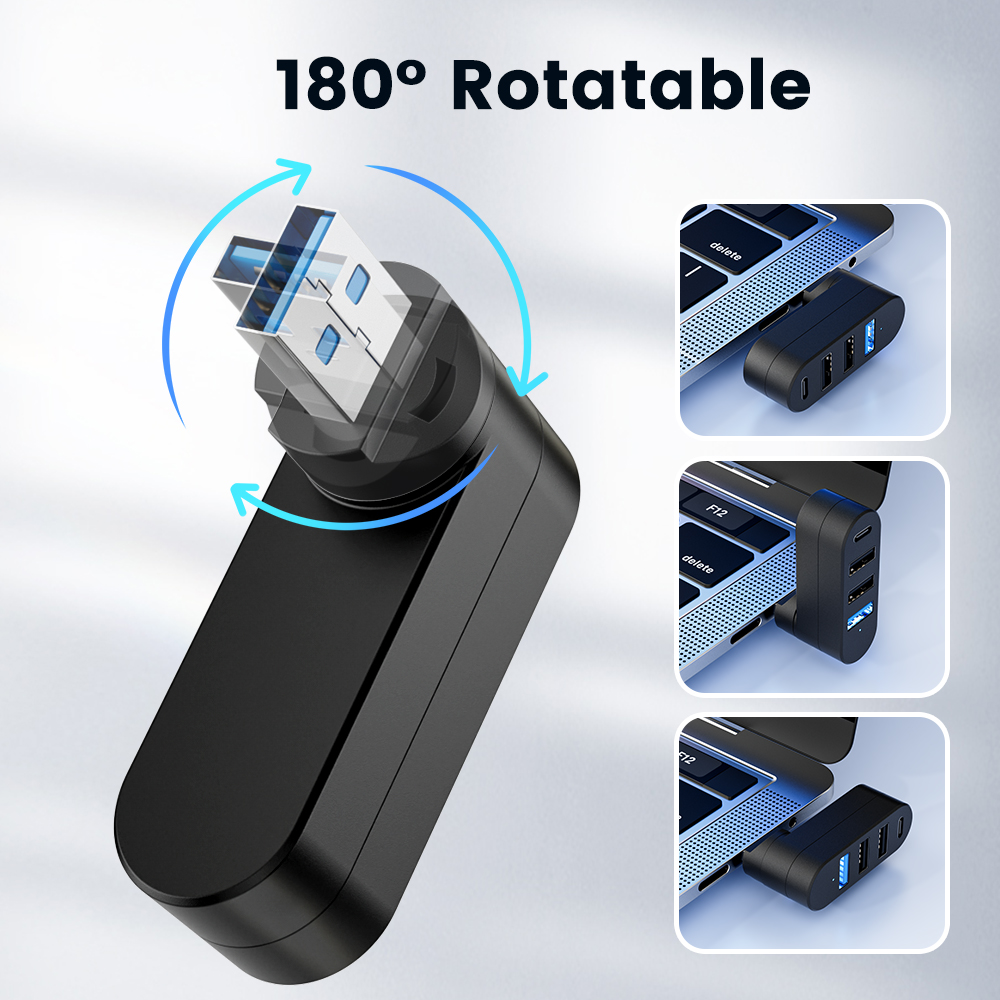 4 Port Multi USB 2.0 HUB Mini  – Laptop Accessories Usb Bewertung und Preis