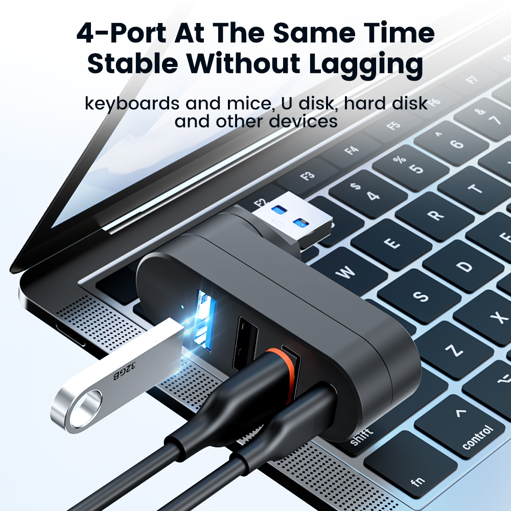 4 Port Multi USB 2.0 HUB Mini  – Laptop Accessories Usb Bewertung und Preis