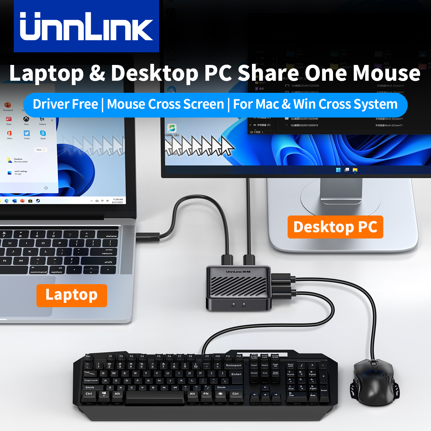 Unnlink USB KVM Switch, Two Co – Laptop Extra Accessories Bewertung und Preis