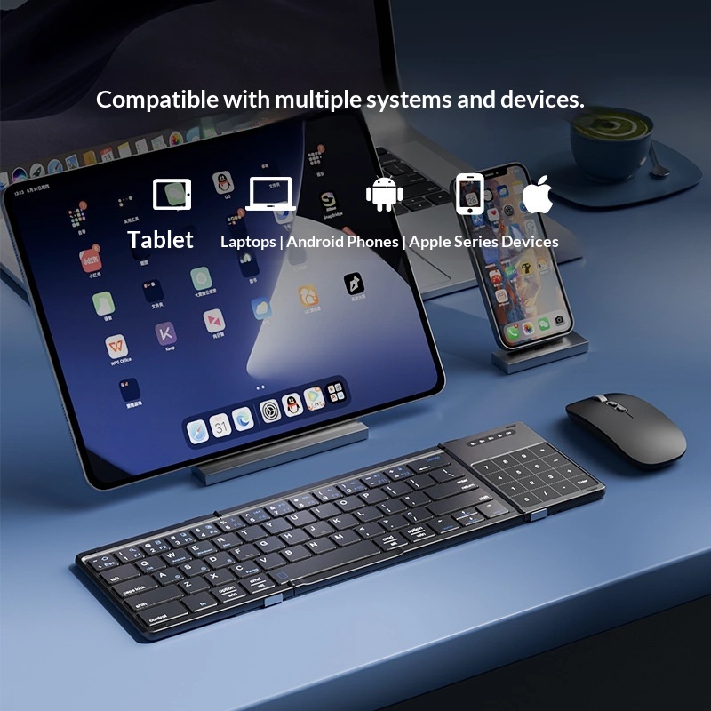 Mengzu Tri Fold Wireless Bluet – Laptop Extra Accessories Bewertung und Preis