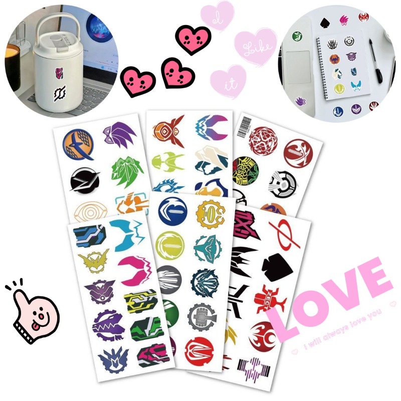 60 Sheets Kamen Rider Logo Sti – Laptop Original Accessories Bewertung und Preis