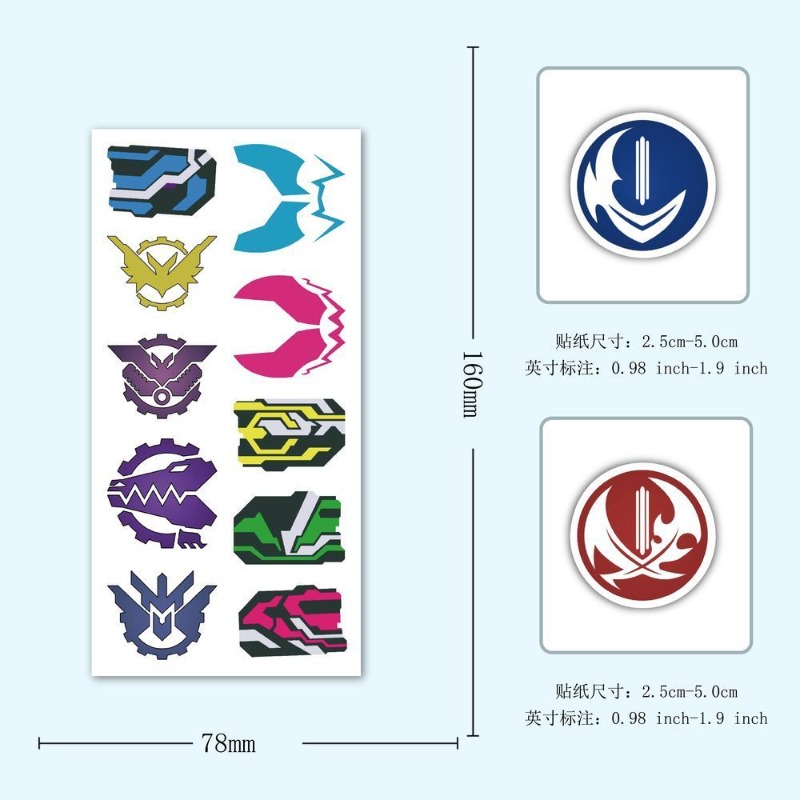 60 Sheets Kamen Rider Logo Sti – Laptop Original Accessories Bewertung und Preis